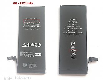 Extra large capacity 2200mAh with original IC flex! Factory date of production 2024