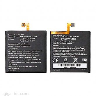 3800mAh - new cell / OEM label / look as original