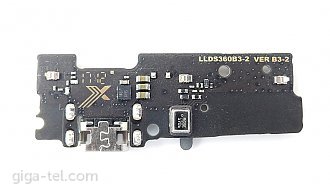 Motorola E4 Plus charging board