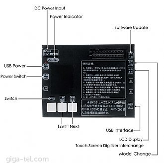 Universal Tester LCD/Touch for Iphone 4-6+