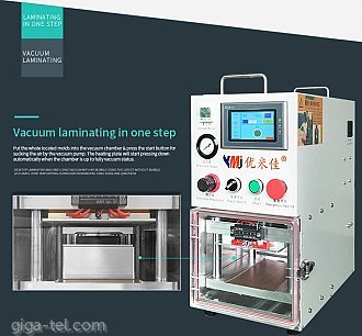 YMJ OCA lamination/vacuum machine + mould 1pcs