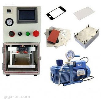 YMJ OCA lamination/vacuum machine + mould 1pcs