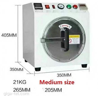 YMJ Air bubble remover machine Medium size