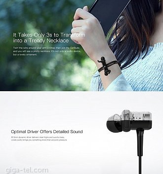 QCY M1C bluetooth earphone black