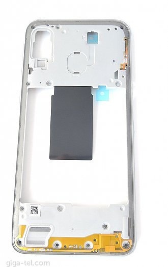 Samsung A405F middle cover white