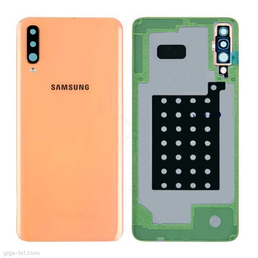 Samsung A705F battery cover orange