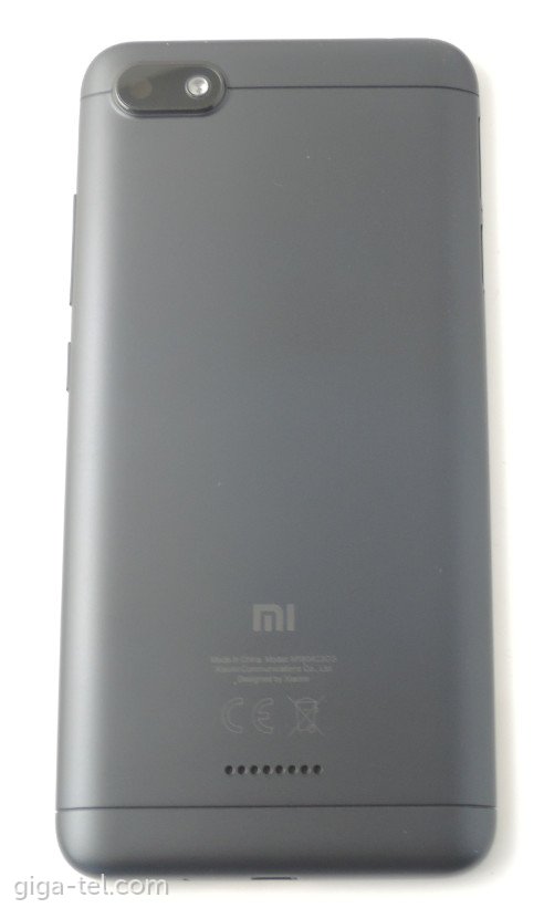 Xiaomi Redmi 6A battery cover black