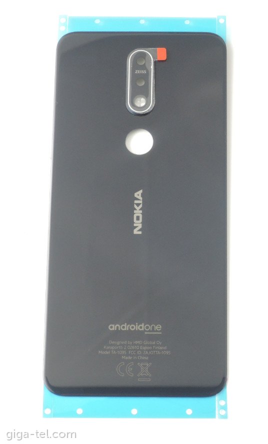 Nokia 7.1 battery cover black / dark blue