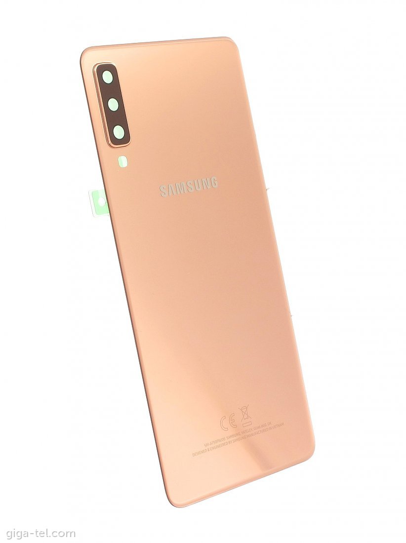 Samsung A750F battery cover gold
