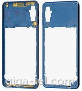Samsung A750F middle cover blue