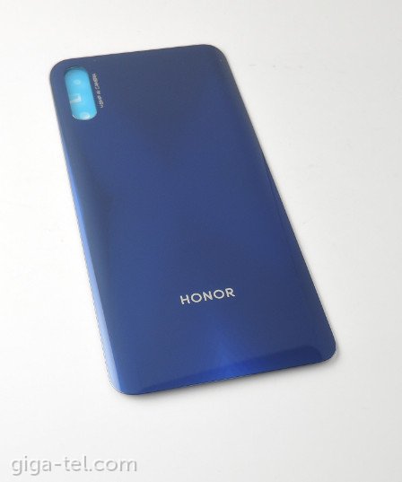 Honor 9X battery cover blue