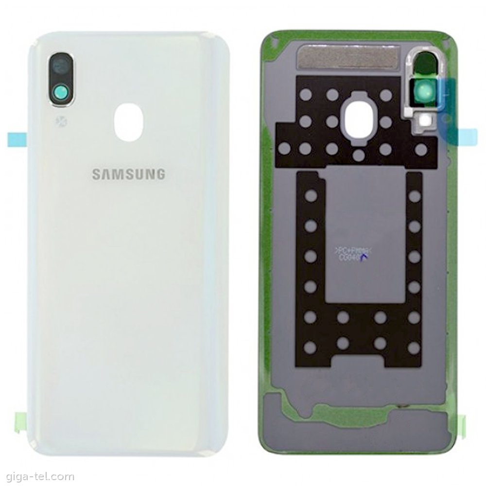 Samsung A405F battery cover white