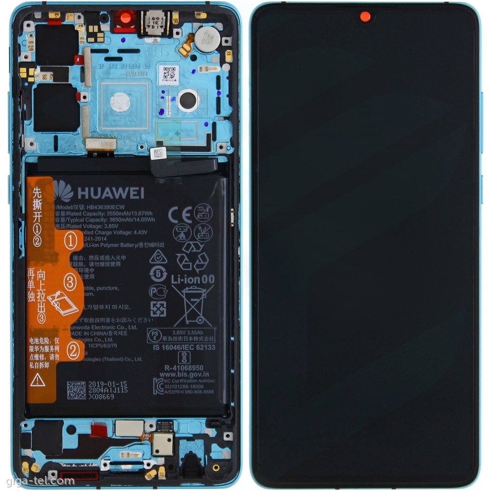 Huawei P30 full LCD+battery Aurora