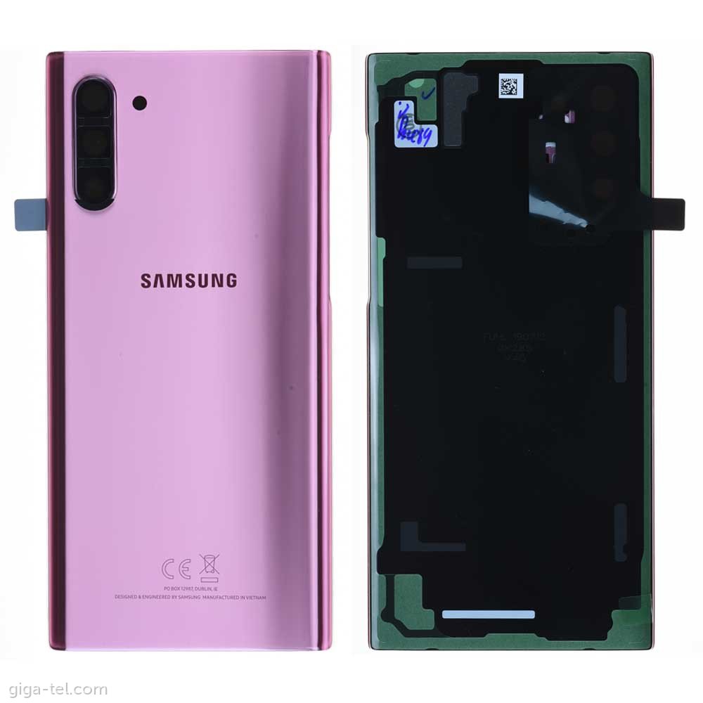 Samsung N970F battery cover pink