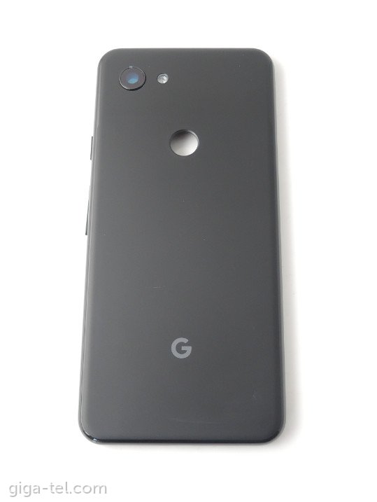 Google Pixel 3a battery cover full black