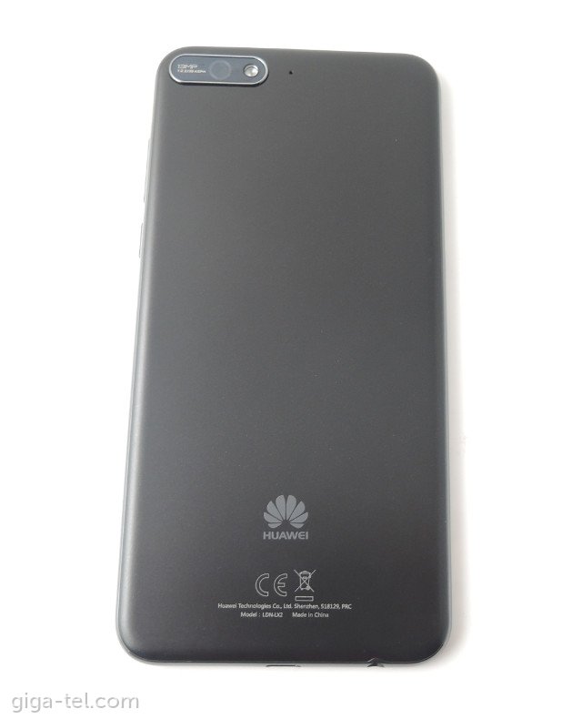 Huawei Y6 2018 battery cover black