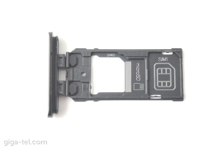 Sony J9210 Dual SIM tray black