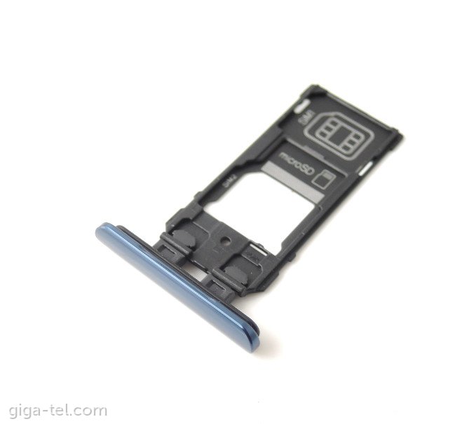 Sony J9210 Dual SIM tray blue