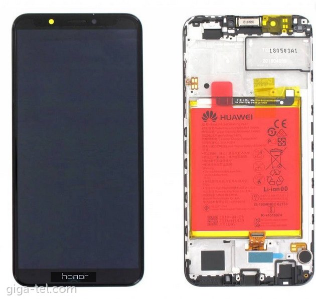 Honor 7C,Huawei Y7 Prime 2018 full LCD+battery black
