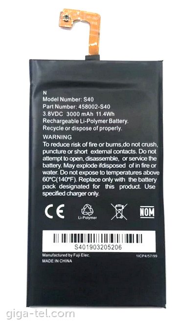 CAT S40 battery 