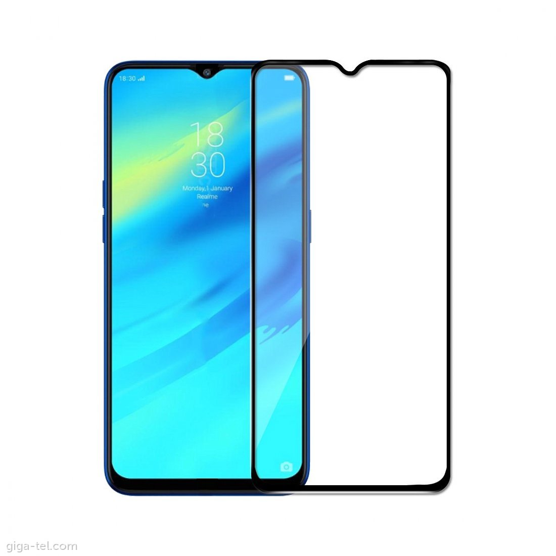 Realme X2 Pro 2.5D tempered glass