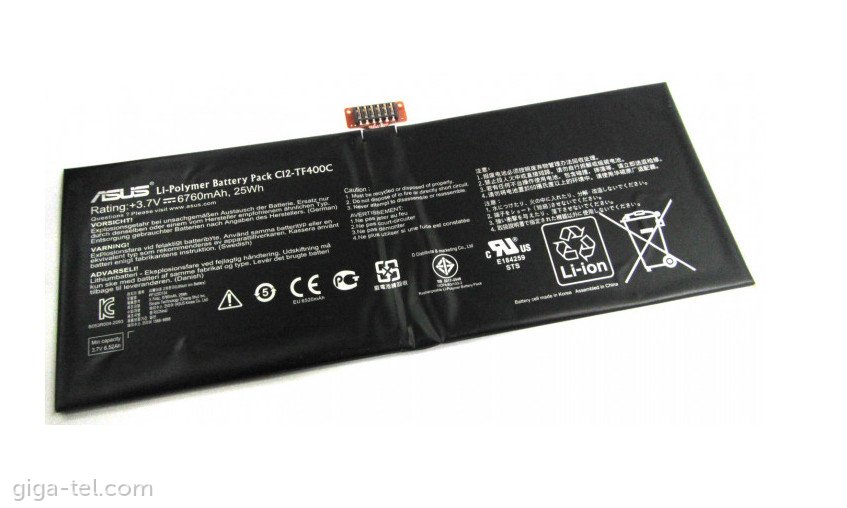 Asus C12-TF400C battery