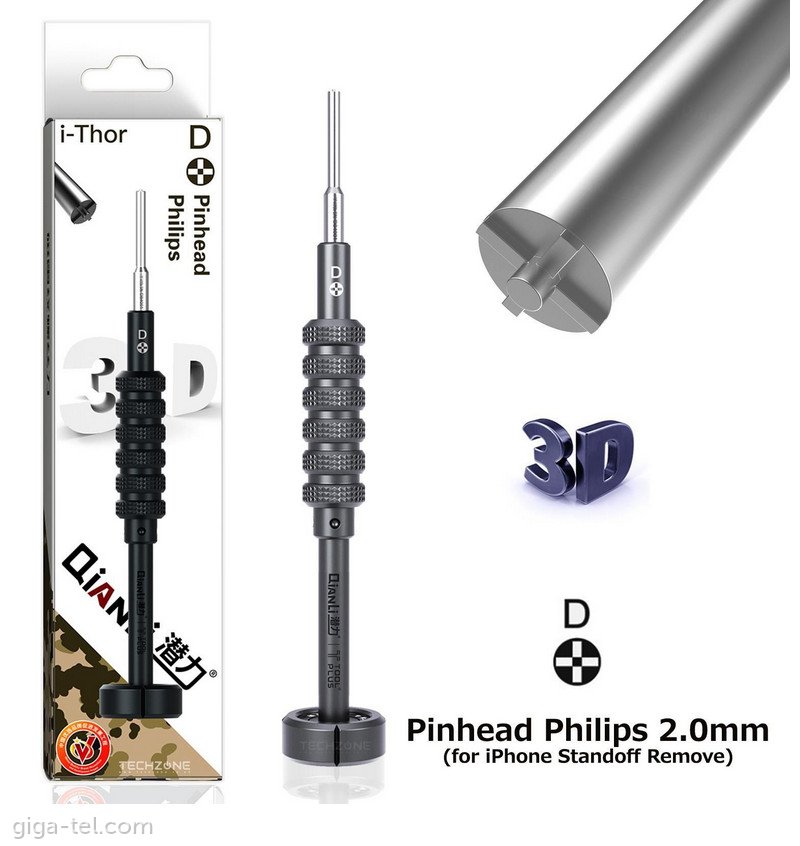 Qianli iThor 3D screwdriver D / Pinhead Philips