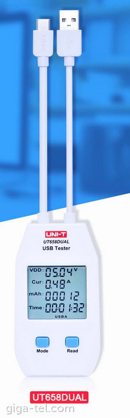 UNI-T voltage tester UT658 Dual  
