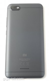 Xiaomi Redmi 6A battery cover black