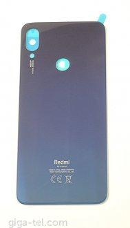 Xiaomi Redmi Note 7 battery cover blue