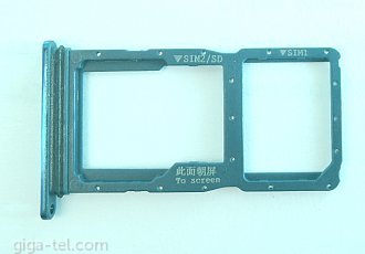 Huawei P20 Lite 2019 SIM tray blue