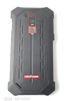 Ulefone Armor 6 battery cover red / black