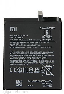 3300mAh - Xiaomi Mi 9 ( ATL cell+OEM label)