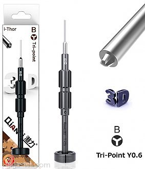 Professional 3D magnetic screwdriver