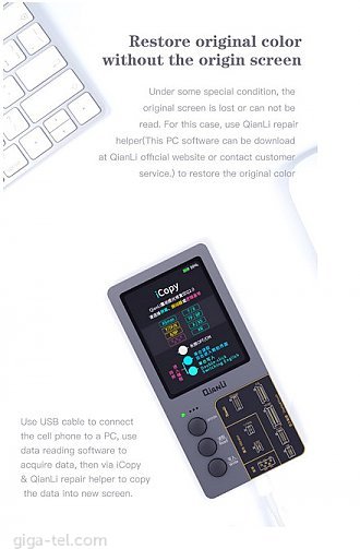 Qianli iCopy Plus 2.2 truetone box / with build in battery