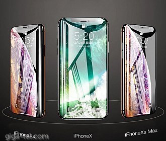 iPhone X,XS,11 Pro frameless tempered glass