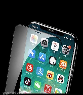 iPhone X,XS,11 Pro frameless tempered glass