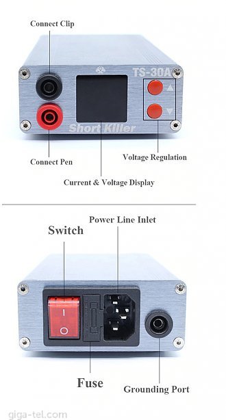 Short killer TS-30A for diagnosis motheboards