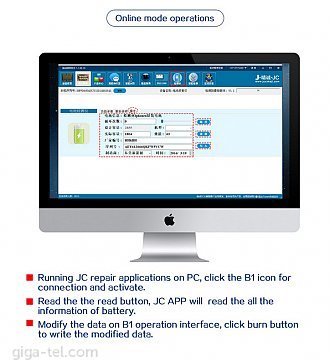 JC-B1 iphone battery repair tester / writer