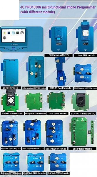 JC PRO1000S Multifunctional Programmer / without modules