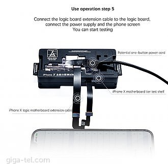 Mega-Idea iPhone 11 Pro / 11 Pro Max motheboard layered test frame