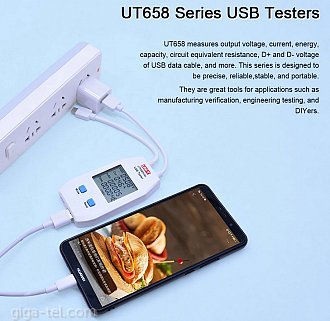 UNI-T voltage tester UT658 Dual  