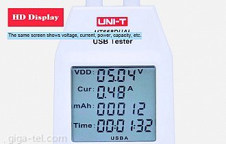 UNI-T voltage tester UT658 Dual  