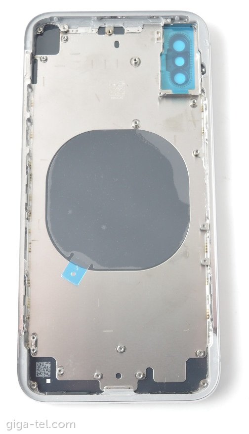 iPhone X full back cover white