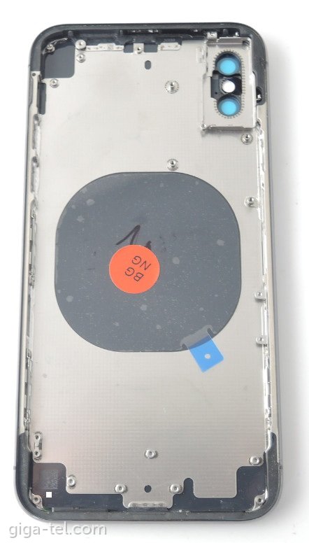 iPhone X full back cover black