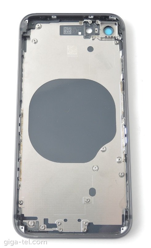 iPhone 8 full back cover black