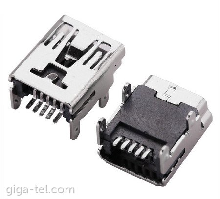 Mini USB charging connector 5pin