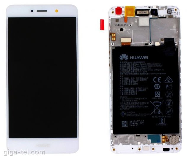 Huawei Y7 Dual / TRT-L21 full LCD+battery white
