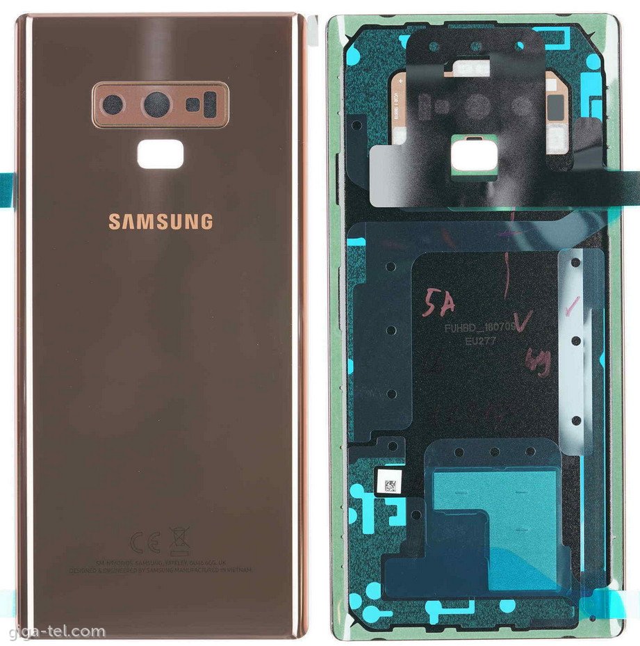 Samsung N960F battery cover gold