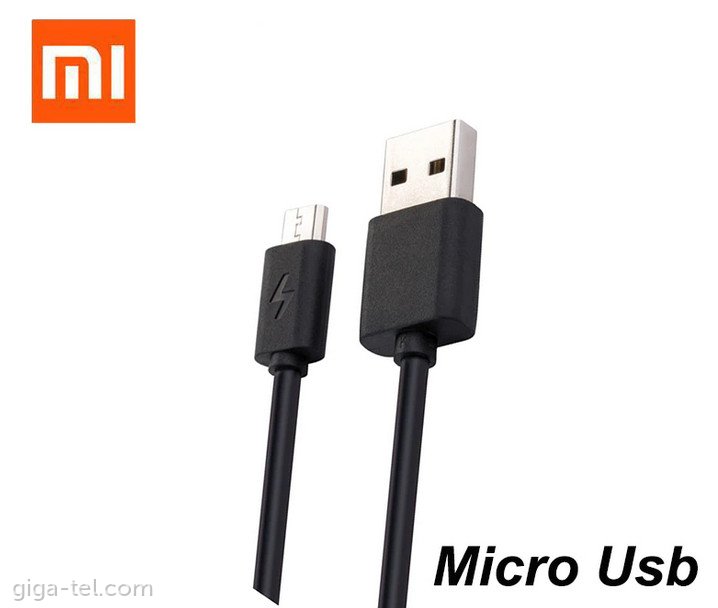 Xiaomi micro USB data cable black